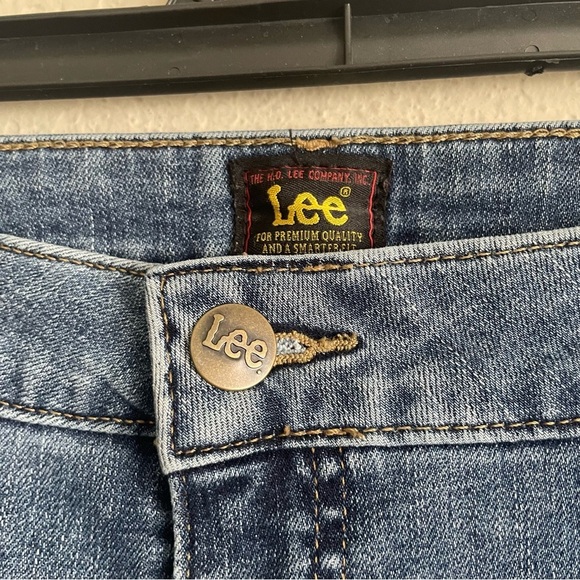 Lee Denim Jean shorts casual woman everyday summer size 20M longer length - Picture 4 of 8
